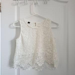 BNWOT Embroidered Tank Top.